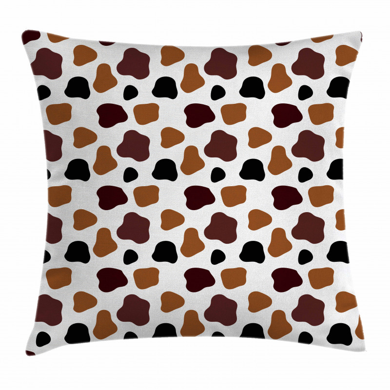 Abstract Cow Hide Pillow Cover