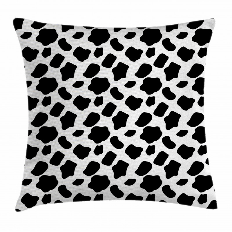 Cow Skin with Spots Pillow Cover