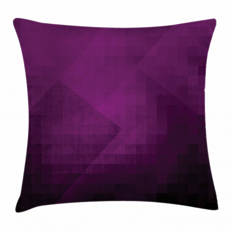 Squares Modern Art Pillow Cover