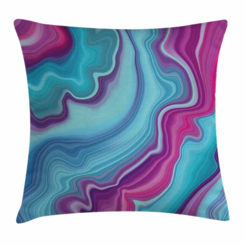 Abstract Color Formation Pillow Cover