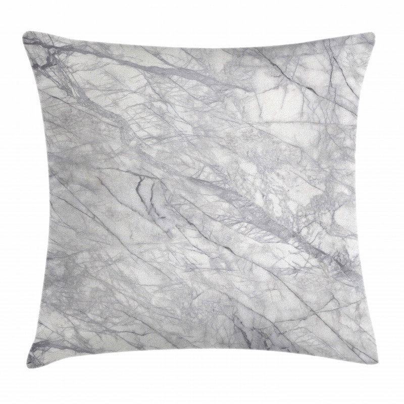 Fracture Lines and Veins Pillow Cover