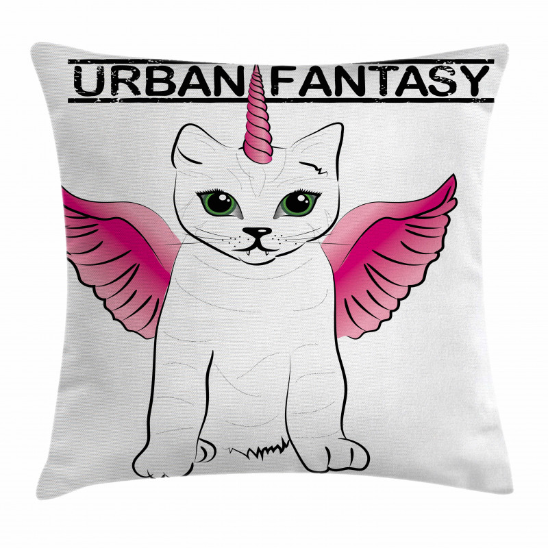 Urban Fantasy Art Pillow Cover