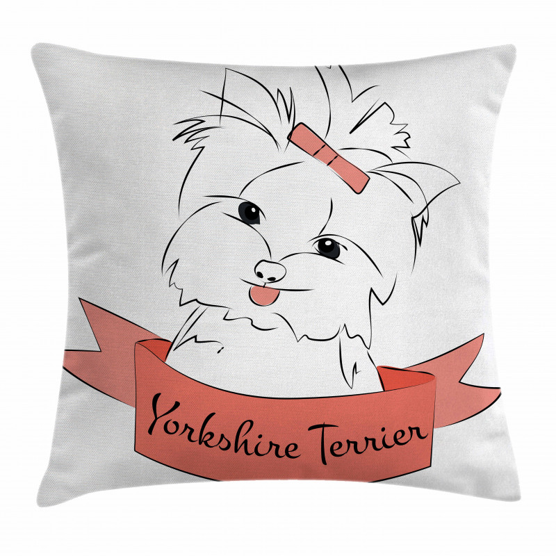 Puppy Hair Buckle Pillow Cover
