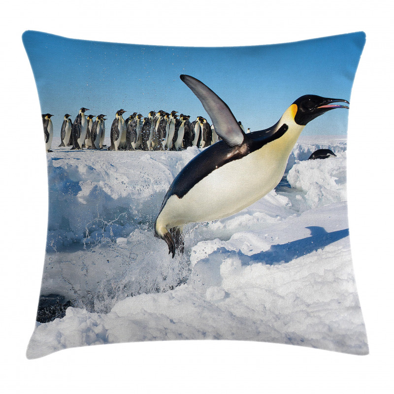 Detailed Arctic Photo Pillow Cover