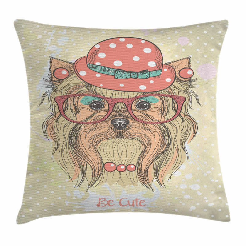 Be Puppy Pillow Cover