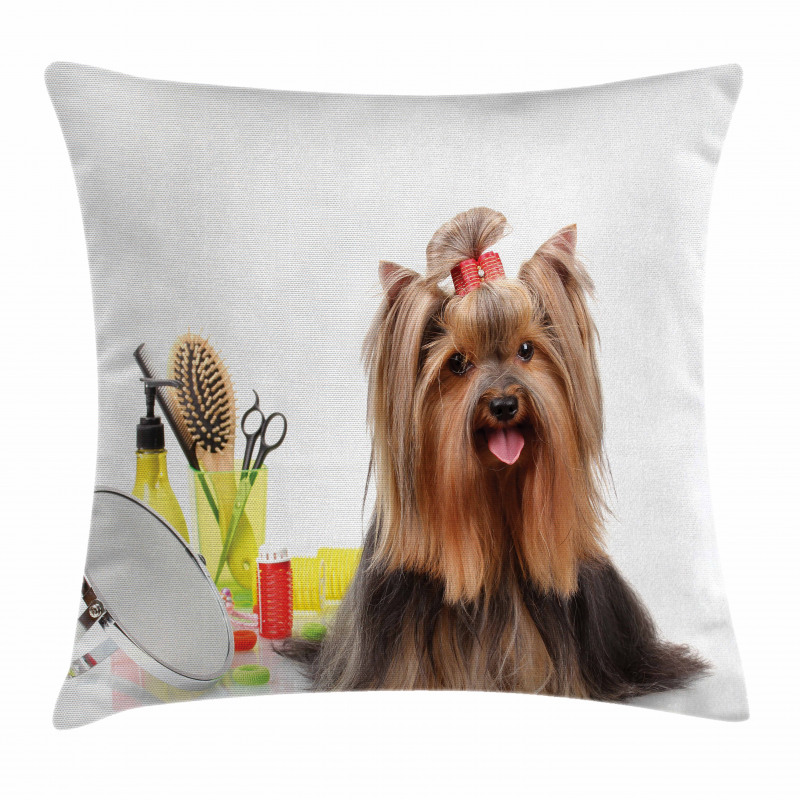 Hairstyle Puppy Pillow Cover