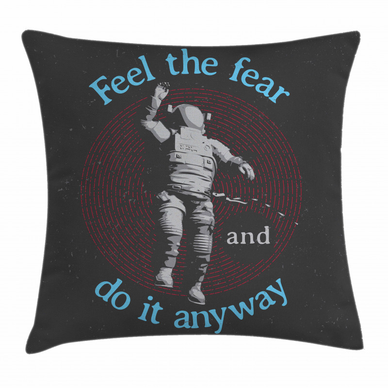 Dangerous Astronaut Pillow Cover