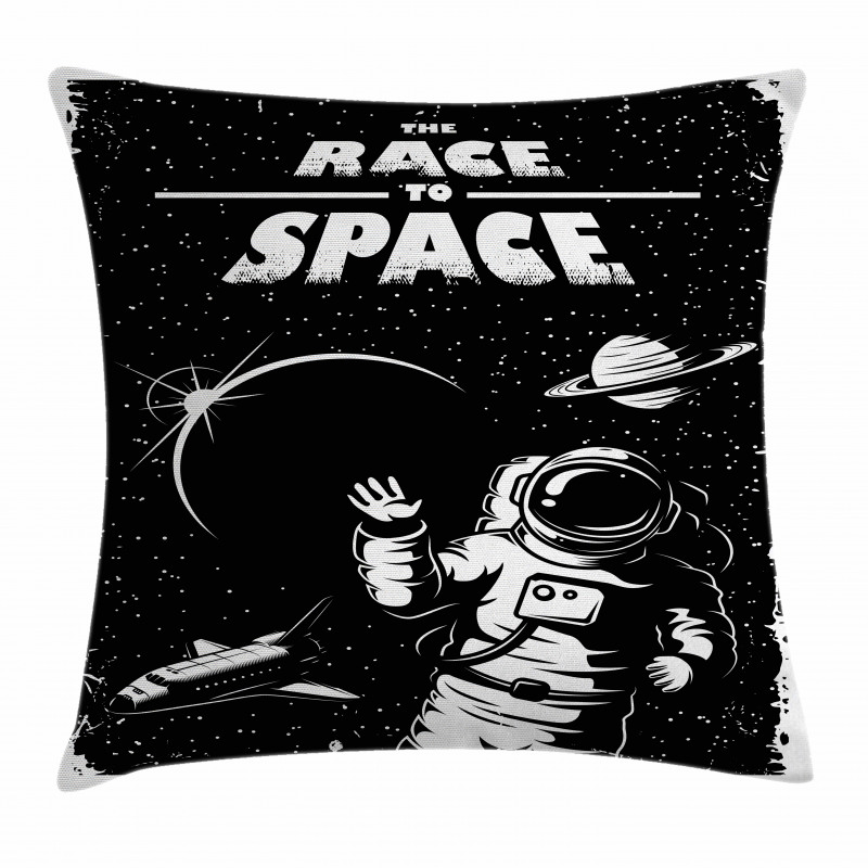 Race to Space Pillow Cover