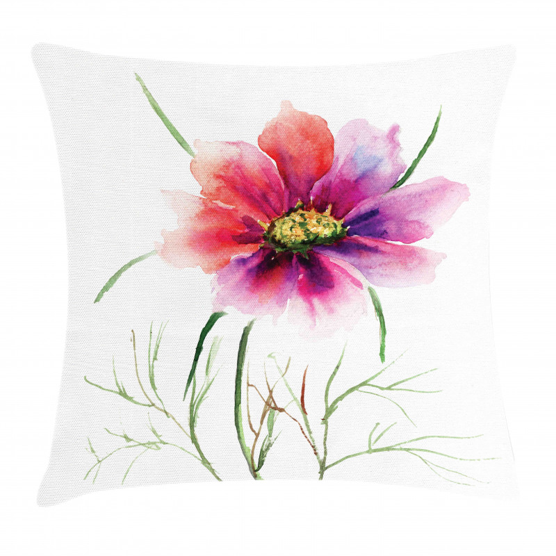 Floral Blossom Art Pillow Cover