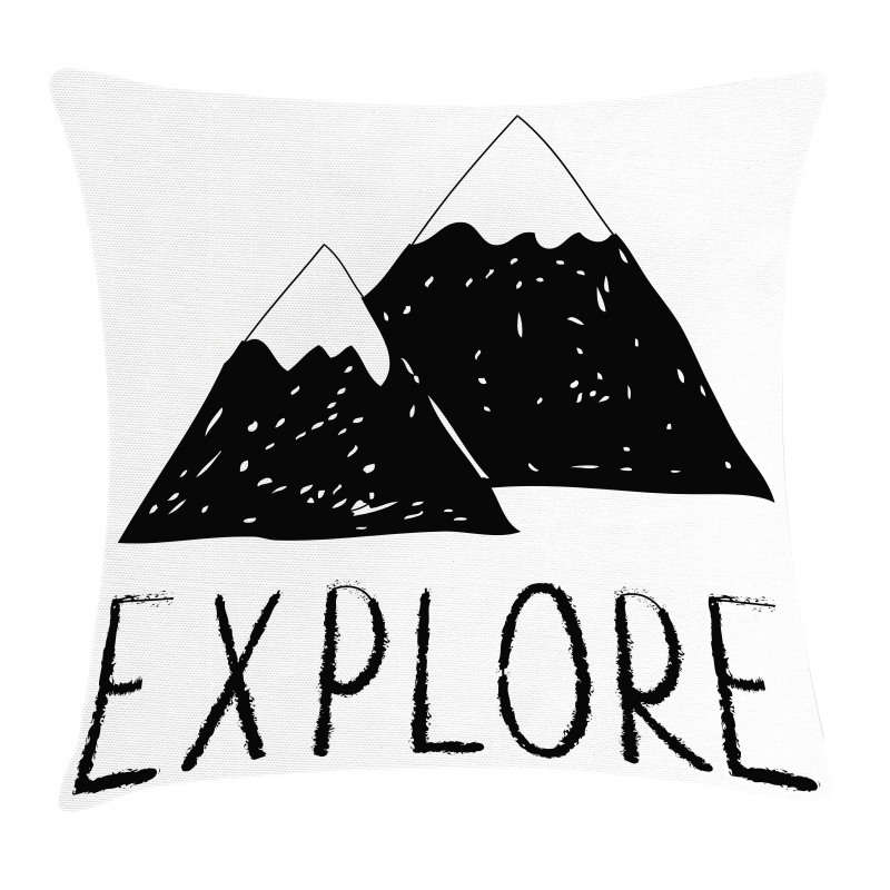 Explore Wild Forest Pillow Cover