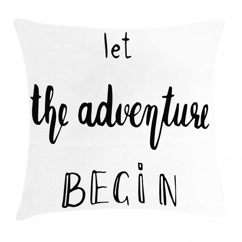 Wise Words Doodle Pillow Cover