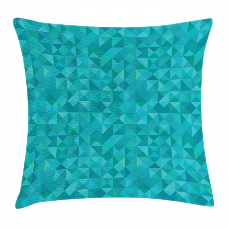 Triangles Squares Modern Pillow Cover
