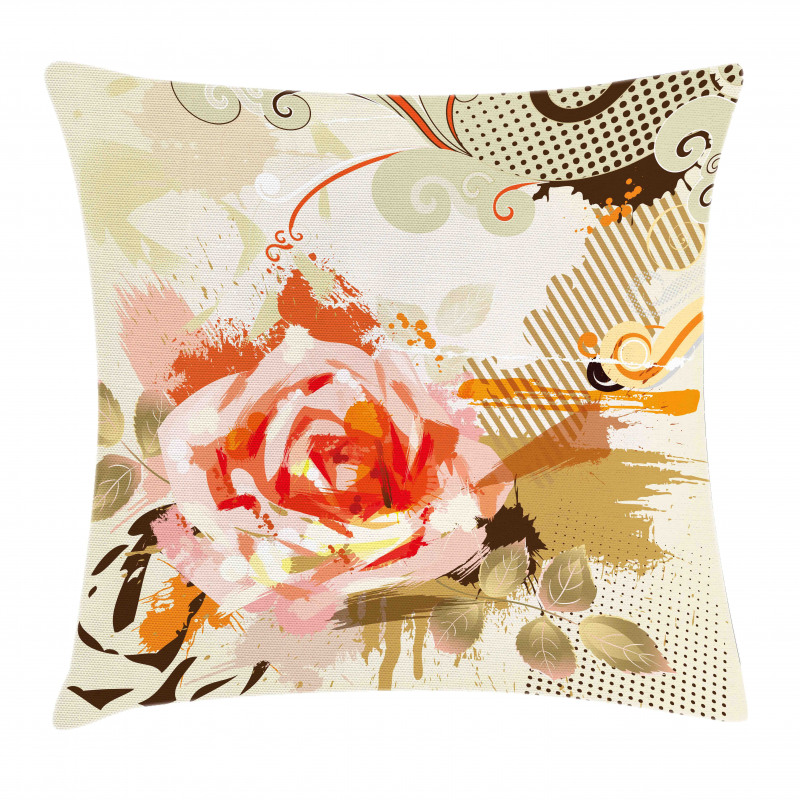 Abstract Grunge Pillow Cover