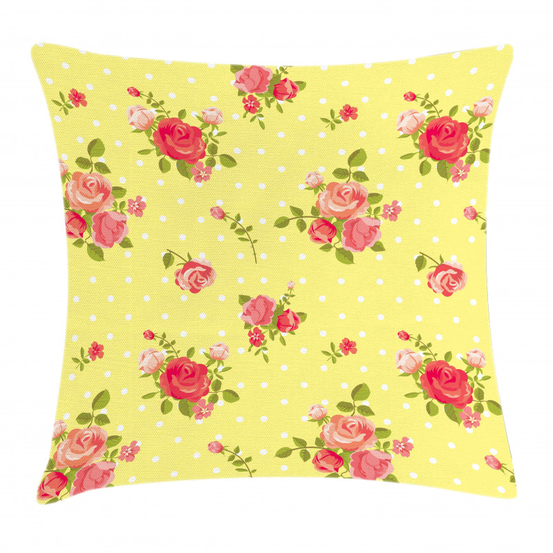 Old Fashioned Feminine Pillow Cover