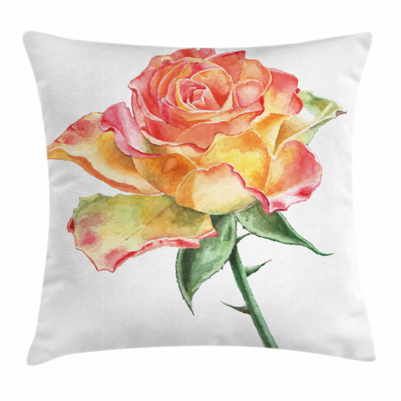 Lively Petals Botany Art Pillow Cover