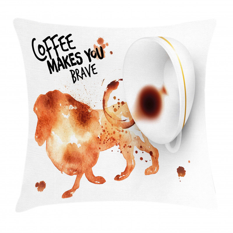 Be Brave Wild Lion Pillow Cover