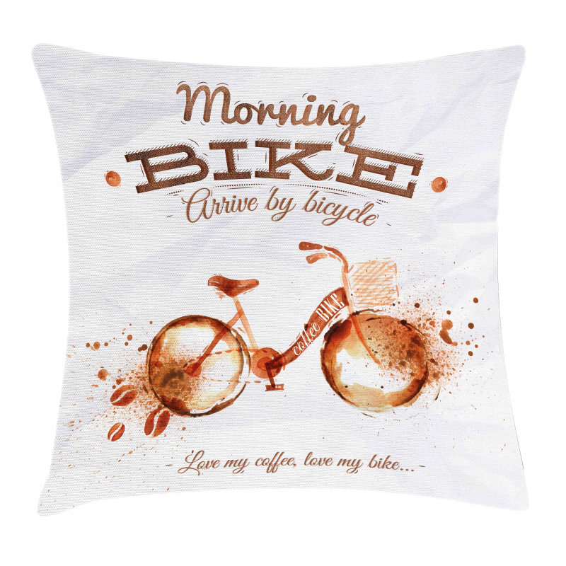 Bike Love Passion Pillow Cover