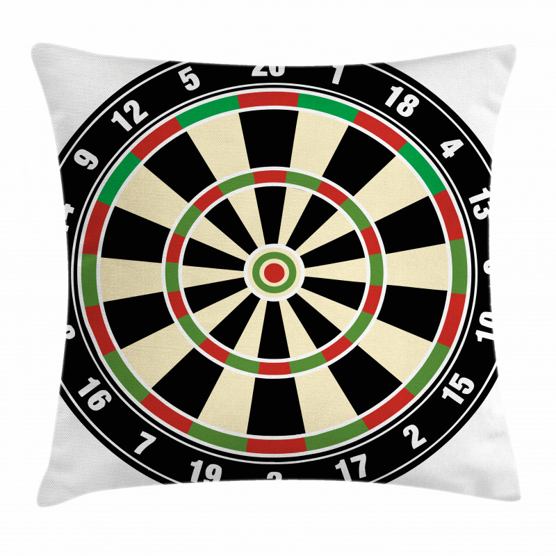 Dart Board Lifestyle Pillow Cover