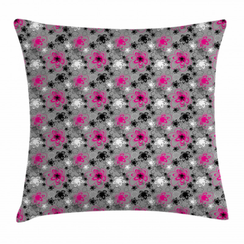 Antique Blossoms Pillow Cover