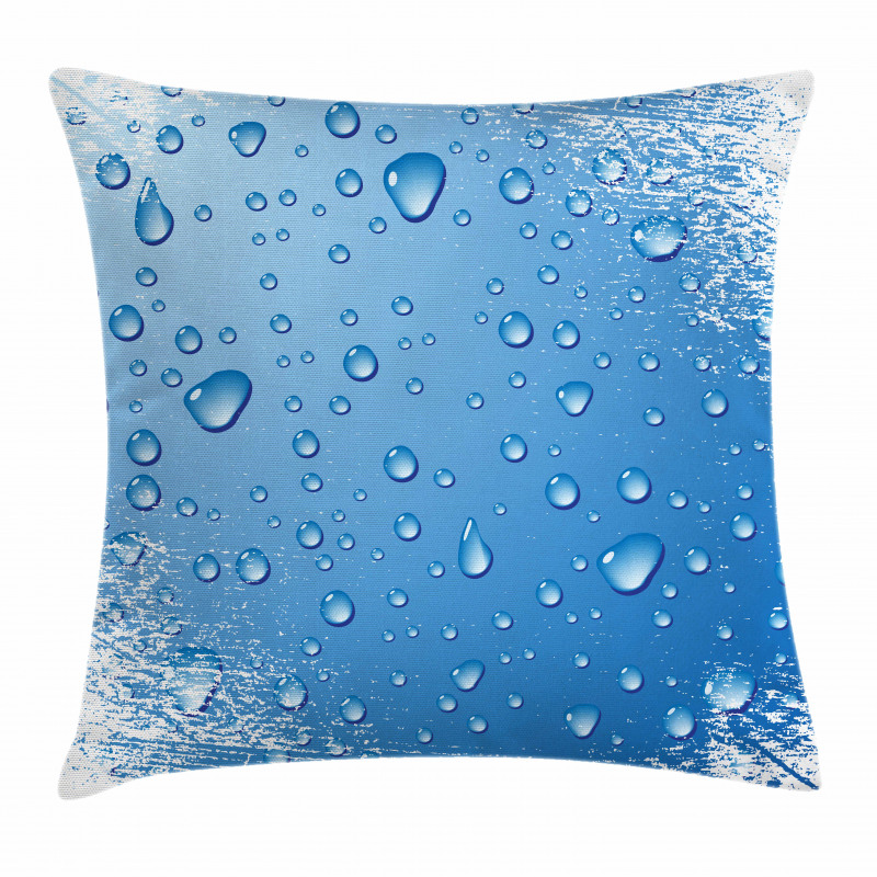 Realistic Water Bubbles Pillow Cover