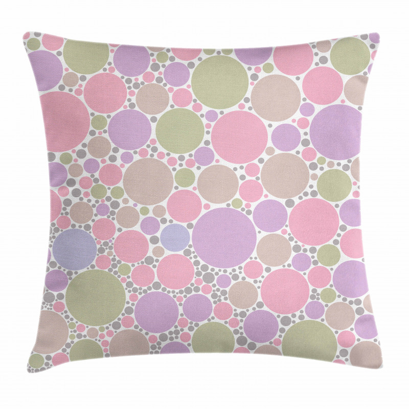 Geometric Polka Dots Pillow Cover