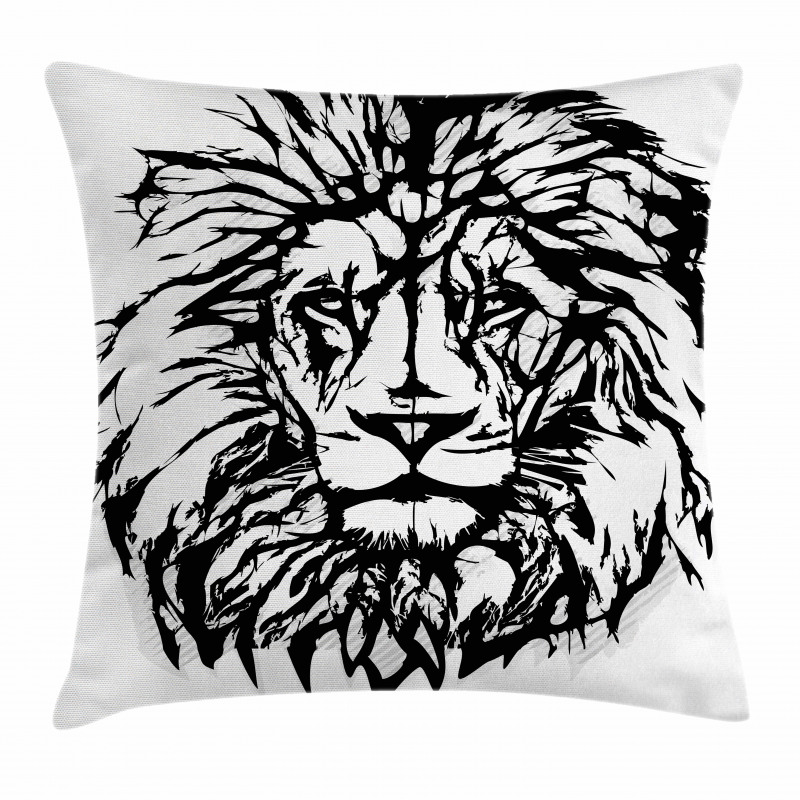 Savannah Wildlife Pattern Pillow Cover