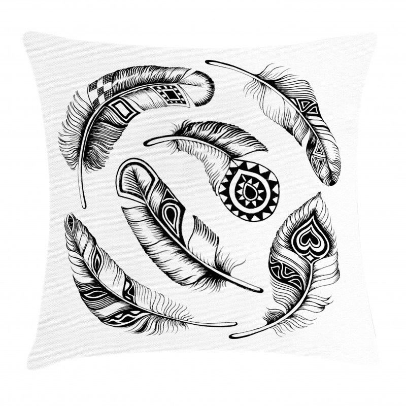 Primitive Tribal Geometric Pillow Cover