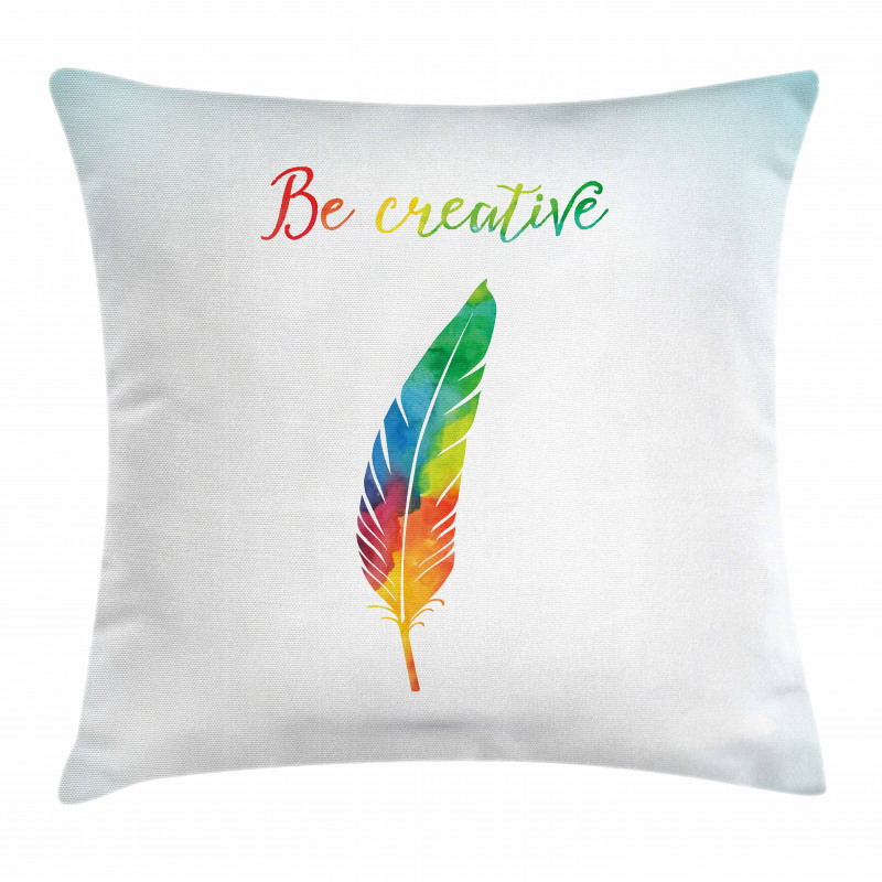 Rainbow Quill Creative Pillow Cover