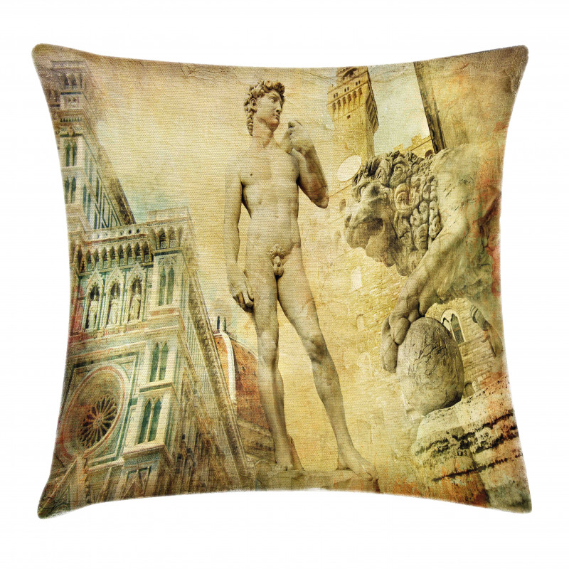 Florence Collage Pillow Cover