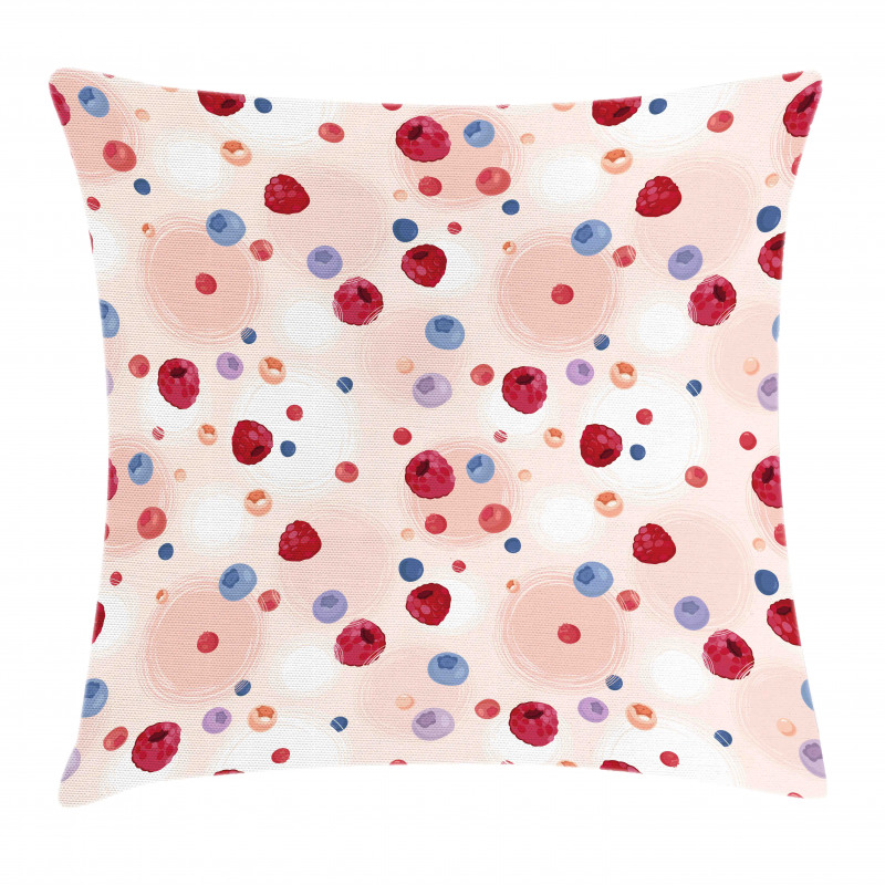 Berries Food Abstract Pillow Cover
