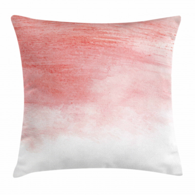 Watercolor Ombre Brush Pillow Cover