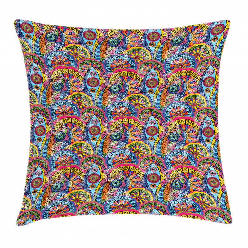 Hippie Aztec Tribal Boho Pillow Cover