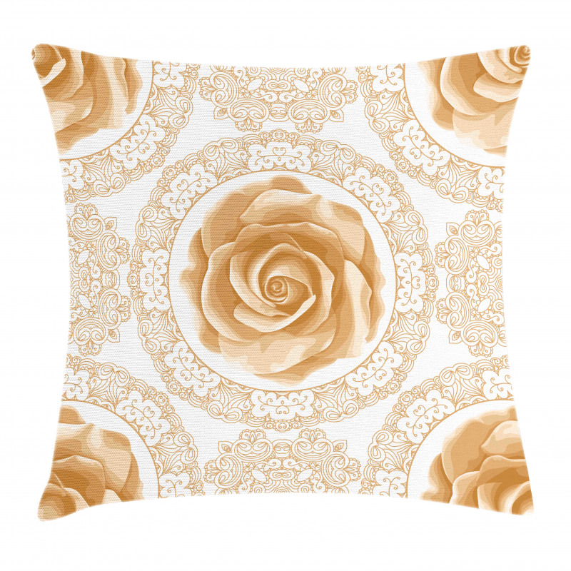 Rose Florets Pillow Cover