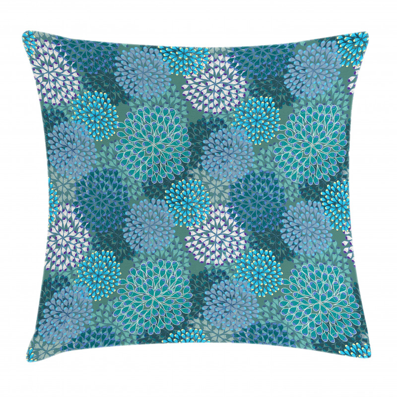 Clove Petals Vibrant Pillow Cover