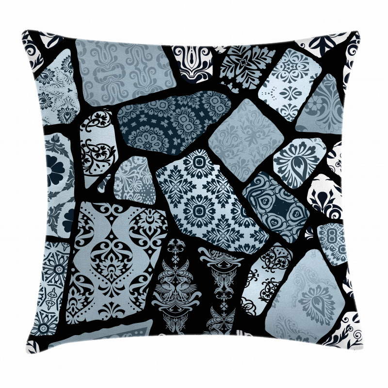Modern Geometric Shapes Pillow Cover