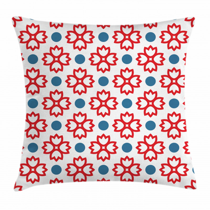 Abstract European Nature Pillow Cover