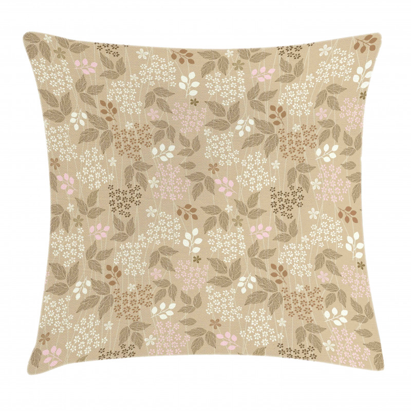 Daisies Romantic Ornate Pillow Cover