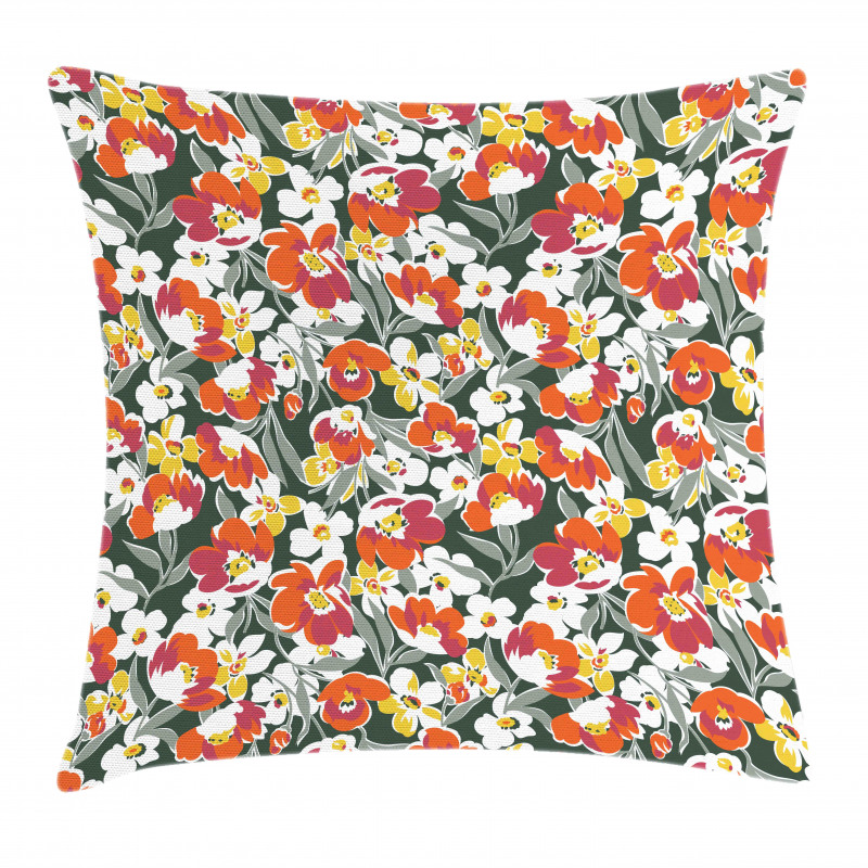 Vintage Natural Vibrant Pillow Cover