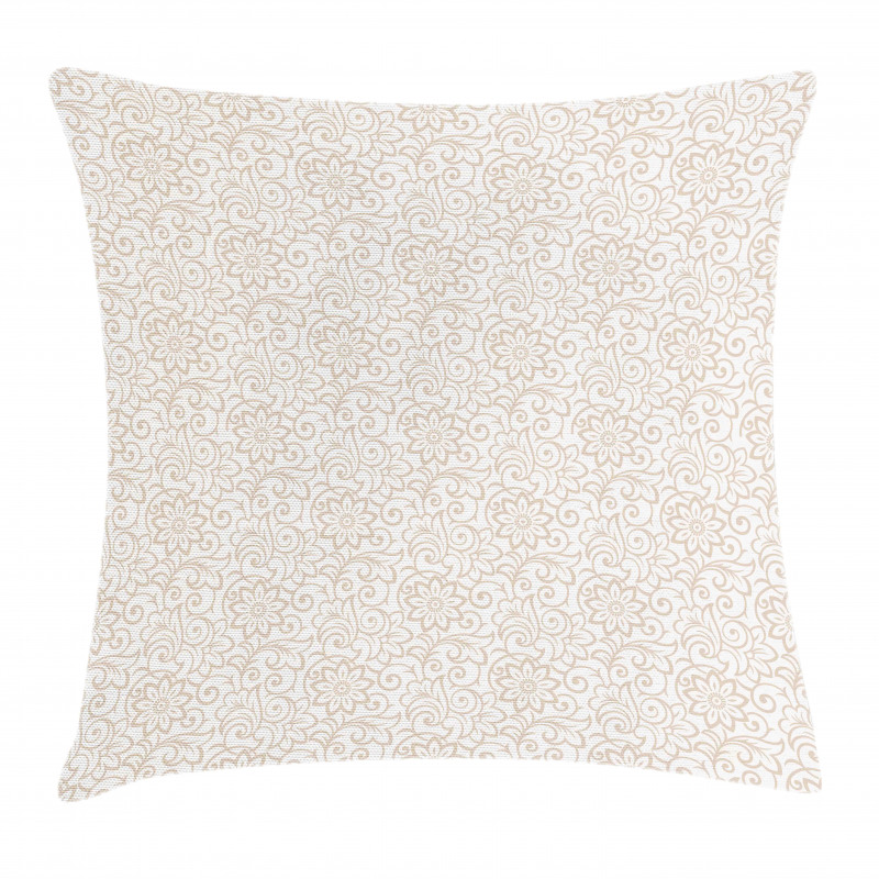 Flourish Nature Swirls Pillow Cover