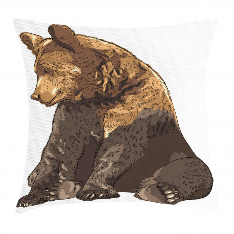 Wildlife Beast Cartoon Pillow Cover