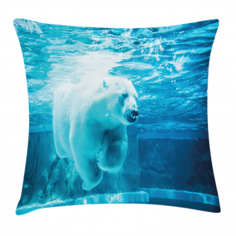 Arctic Polar Underwater Pillow Cover