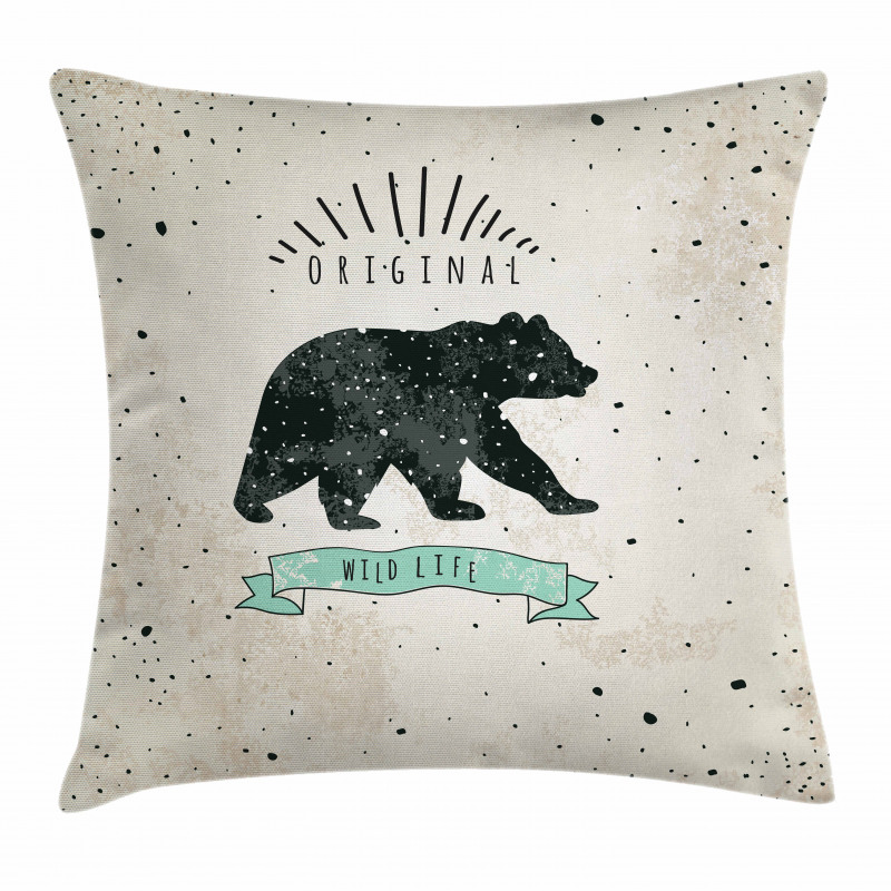 Vintage Wildlife Pillow Cover