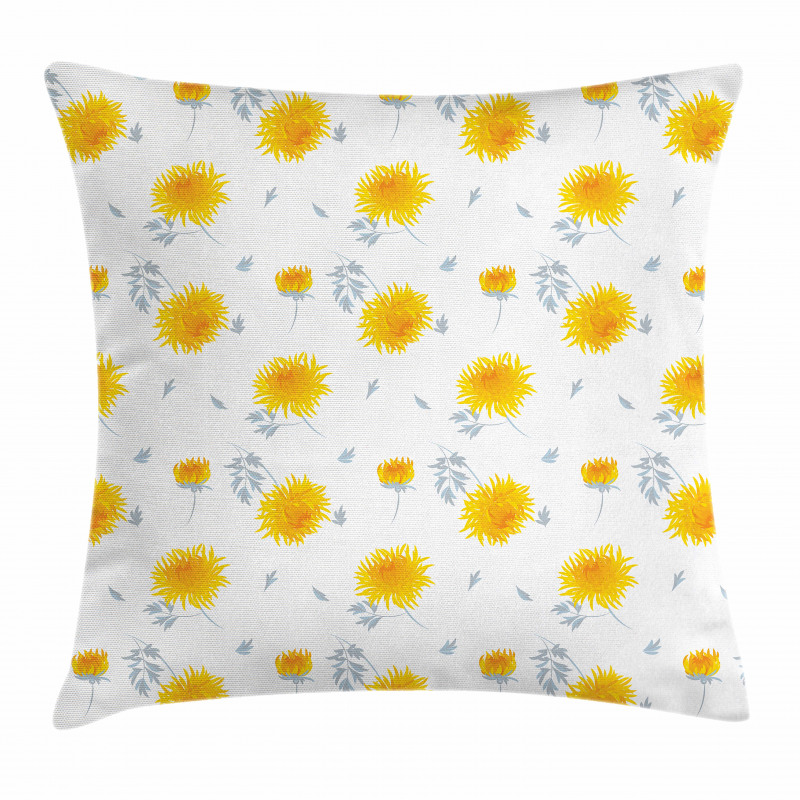 Autumn Florets Pillow Cover