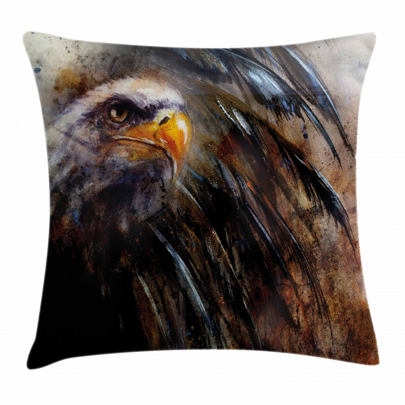 Angry Bird Black Feathers Pillow Cover