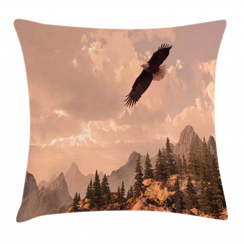 Nature Rocky Mountains Pillow Cover