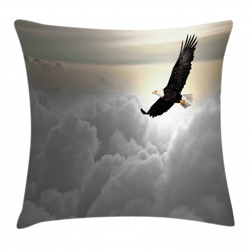 Sublime Creature Clouds Pillow Cover