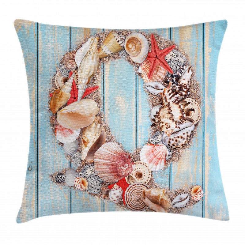 Nautical Animal Sea Pillow Cover