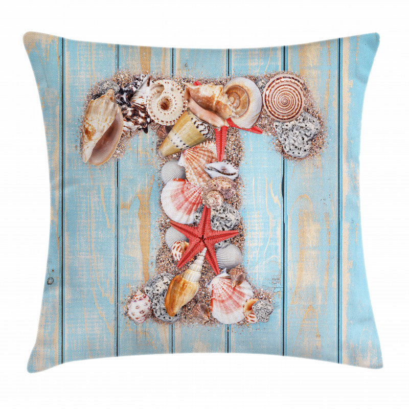 Marine T Invertebrates Pillow Cover