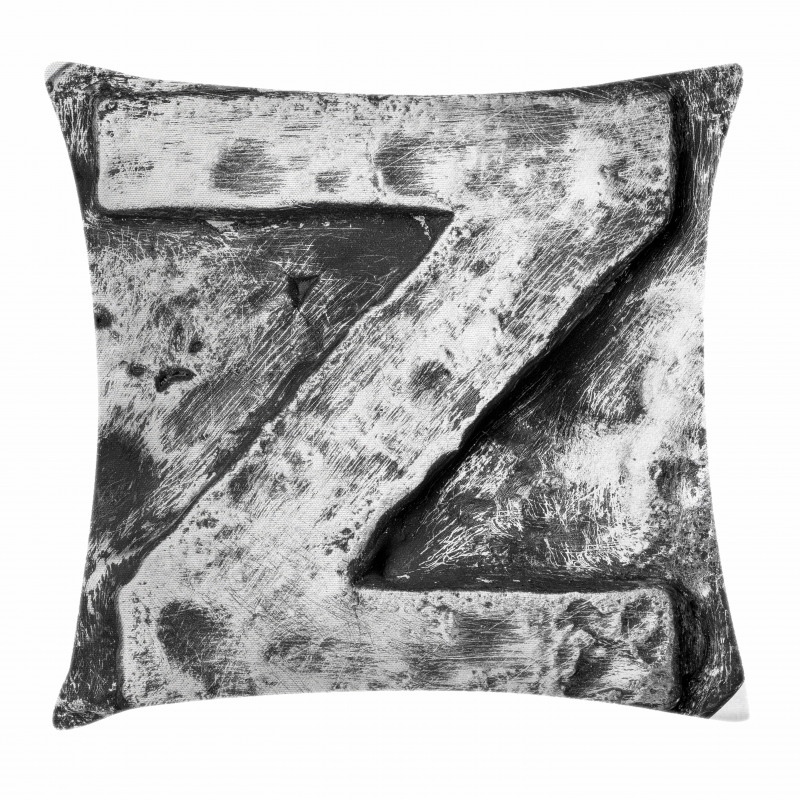 Capital Z Rusty Tone Pillow Cover