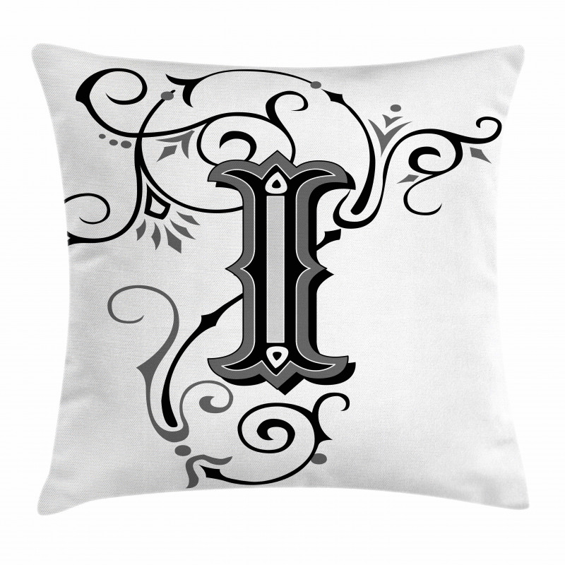 Capitalized Abstract I Pillow Cover